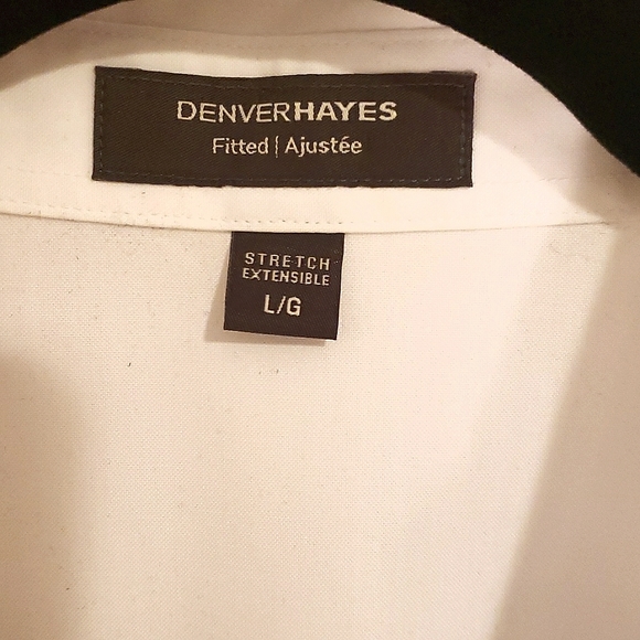 Fitted V-Neck White Shirt - Picture 3 of 4